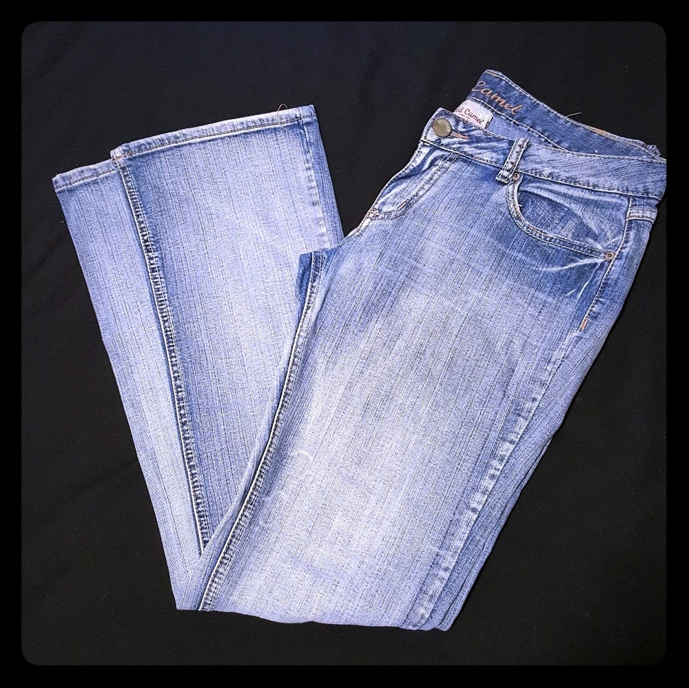 Red Camel Jeans Boot Cut Light Distress- Size 11